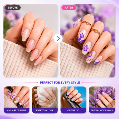 💅24‑Colors Dual‑Ended Nail Art Pens‑DIY Manicure Drawing Set🎁