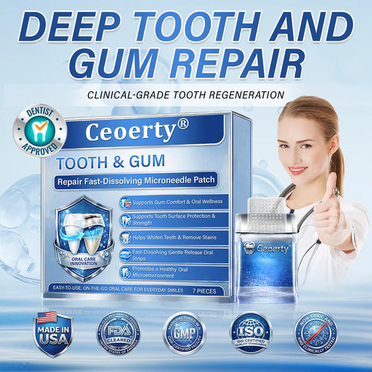 Tooth & Gum Care Fast-Dissolving Microneedle Patch✨